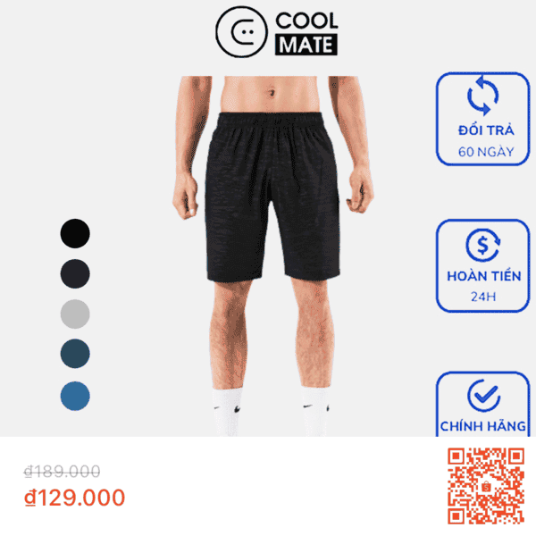Quần short Ultra Pro Coolmate