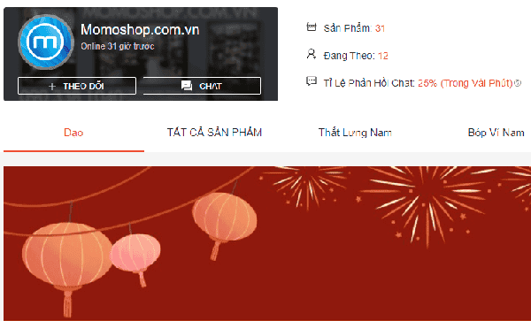 Shop bán thắt lưng bán chạy nhất Shopee