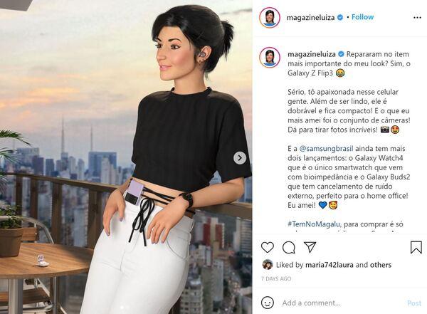 Lu do Magalu là một virtual influencers đến từ đất nước Brazil