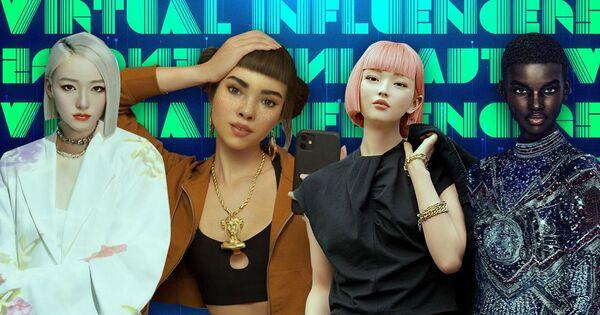 Virtual influencers đang dần trở thành xu hướng trong tương lai