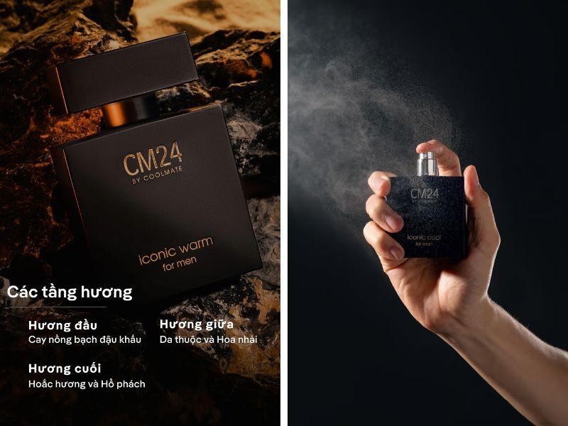 Nước hoa CM24 ICONIC WARM Eau de Parfum