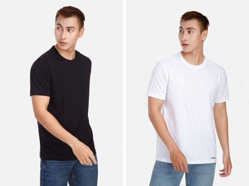  Áo thun nam Cotton Compact phiên bản Premium