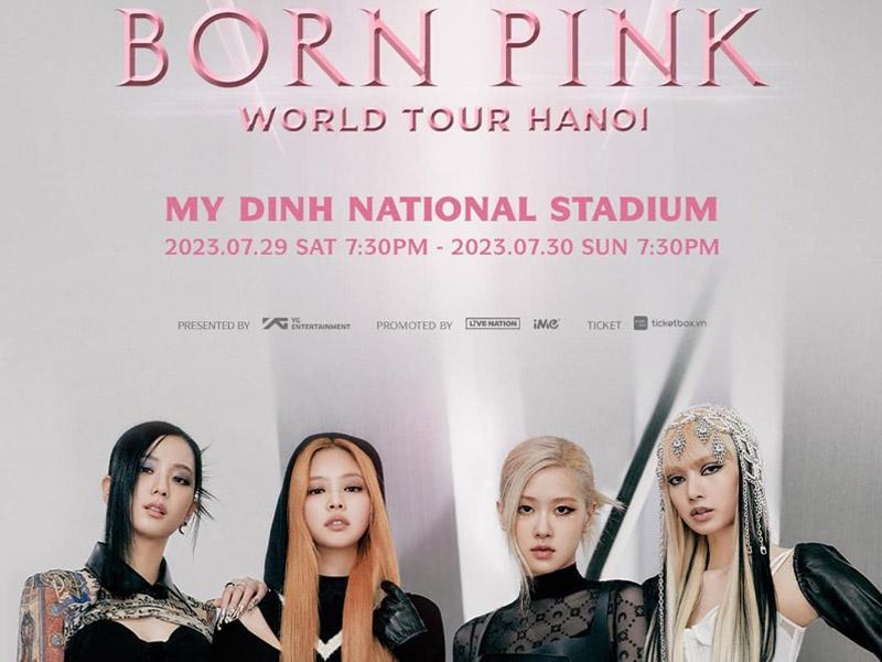 Tổng hợp bài hát BLACKPINK biểu diễn ở concert Hà Nội 2023