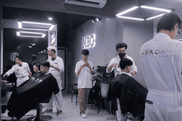 Mekong Barber shop là tiệm cắt tóc nam hiện đại đang rất được phái mạnh ưa thích 