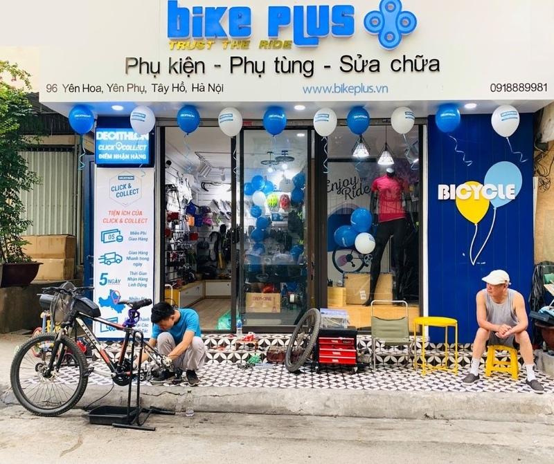Thuê xe đạp Hồ Tây Bike Plus tại 96 Yên Hoa