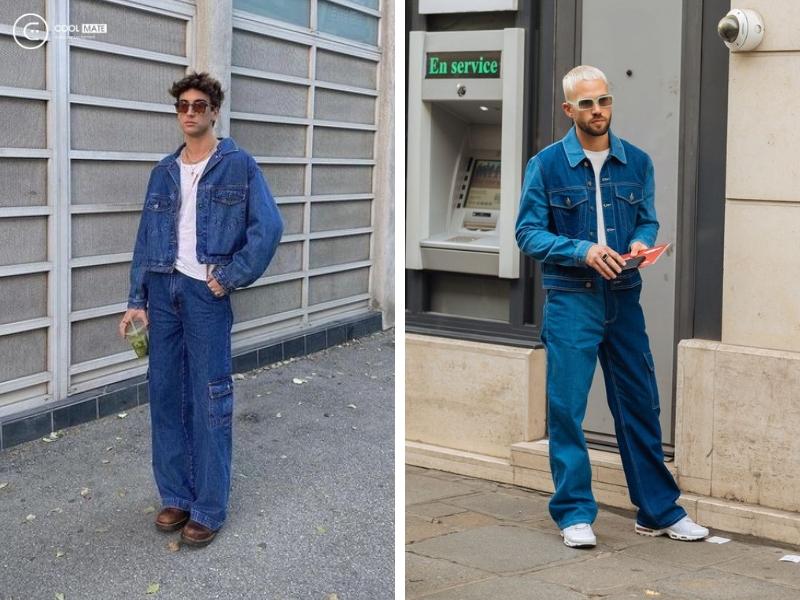 Double denim