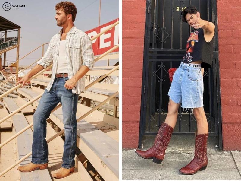 Boots cao bồi phong cách, phù hợp đi concert