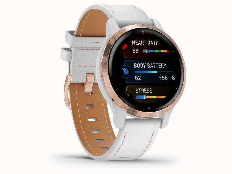 Garmin Venu 2S đo lường các chỉ số cơ thể