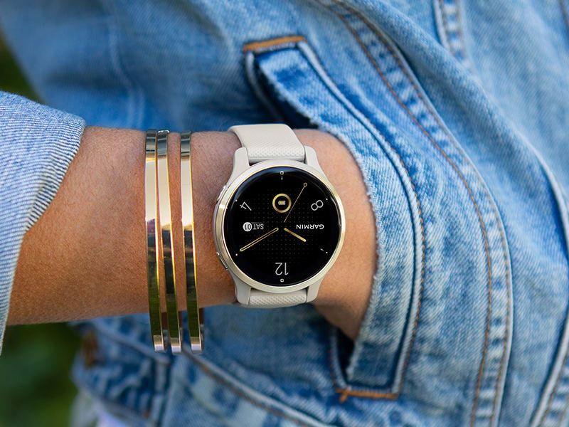 Garmin Venu 2S có thiết kế nhỏ gọn, thời trang