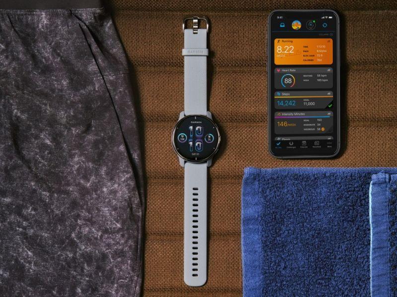 Garmin Venu 2 Plus kết nối với smartphone thông qua Bluetooth