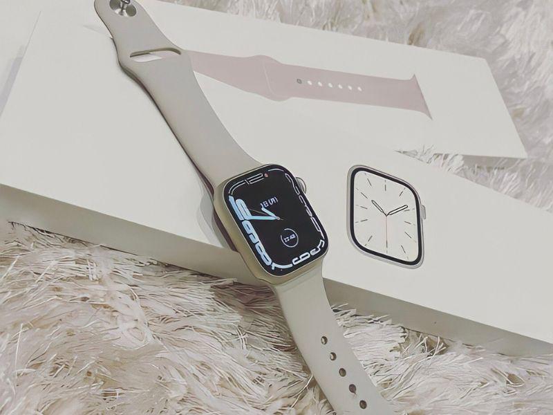 Đồng hồ Apple Watch Series 7 GPS có thiết kế sang trọng, tinh tế