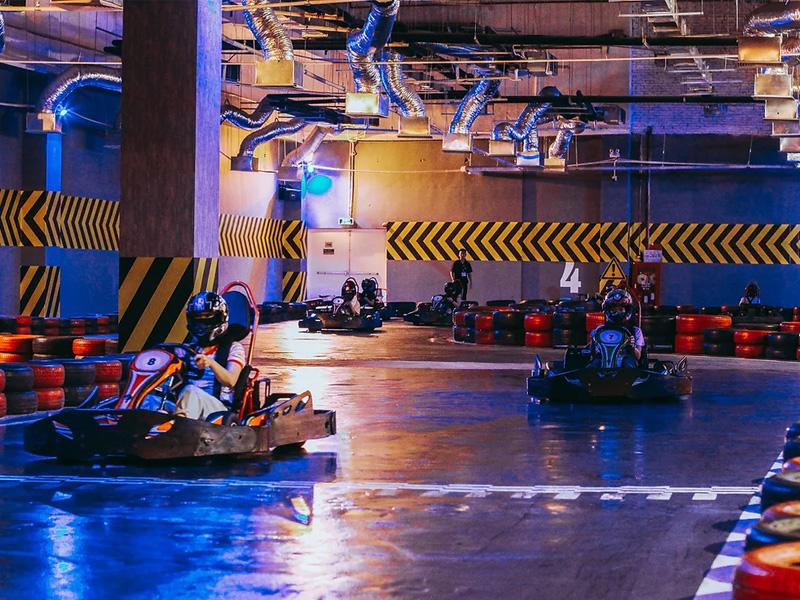 Trường đua Go Kart Vincom Mega Mall Smart City