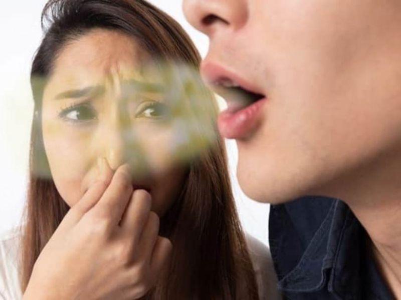 Ảnh minh họa về hôi miệng