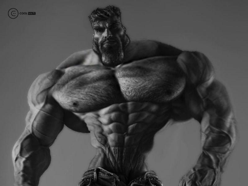 Meme GigaChad lan rộng trên mạng xã hội