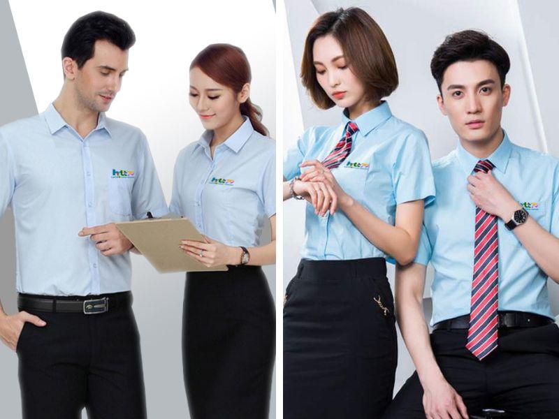 Công nghệ in logo lên áo sơ mi đóng vai trò quyết định đến độ thẩm mỹ của sản phẩm