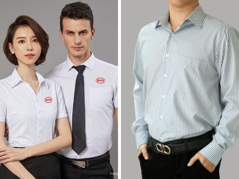 Size áo sơ mi cũng là điều cần được quan tâm