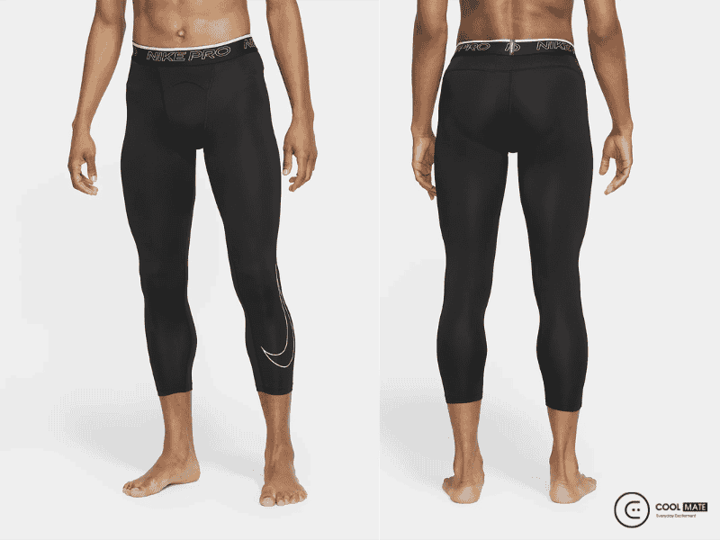 Quần tất nam Nike Pro Dri-Fit có chất liệu nhẹ cho phép bạn di chuyển tự do
