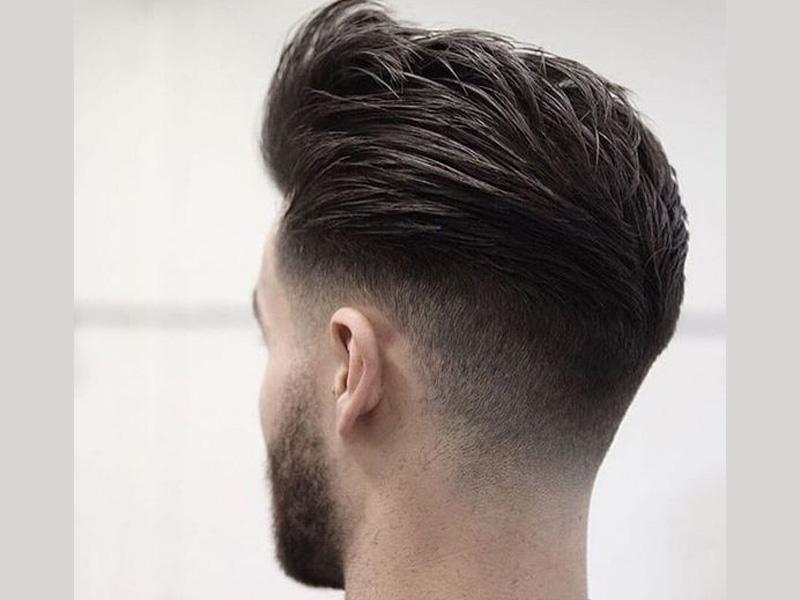 Kiểu tóc undercut gáy nhọn