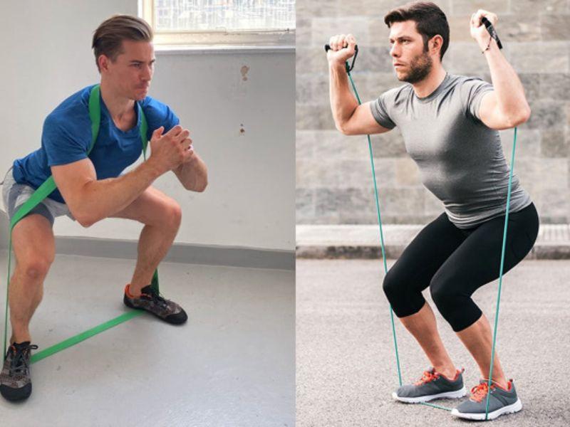 Dây kháng lực hỗ trợ gymer tập luyện cơ bắp nhờ độ đàn hồi