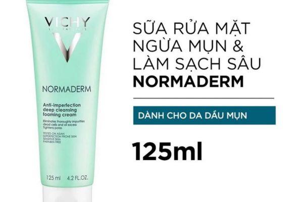 Sữa rửa mặt tốt nhất hiện nay Vichy sẽ không chứa Paraben