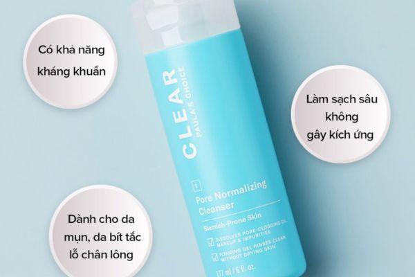 Các dòng sữa rửa mặt tốt nhất hiện nay của Paula’s Choice sẽ dành cho các làn da khô