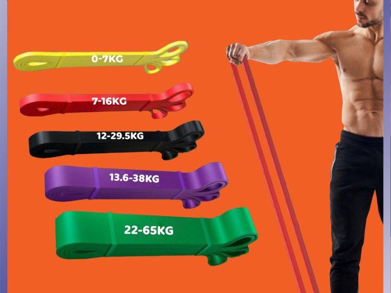 Mỗi dây kháng lực có mức độ co giãn khác nhau