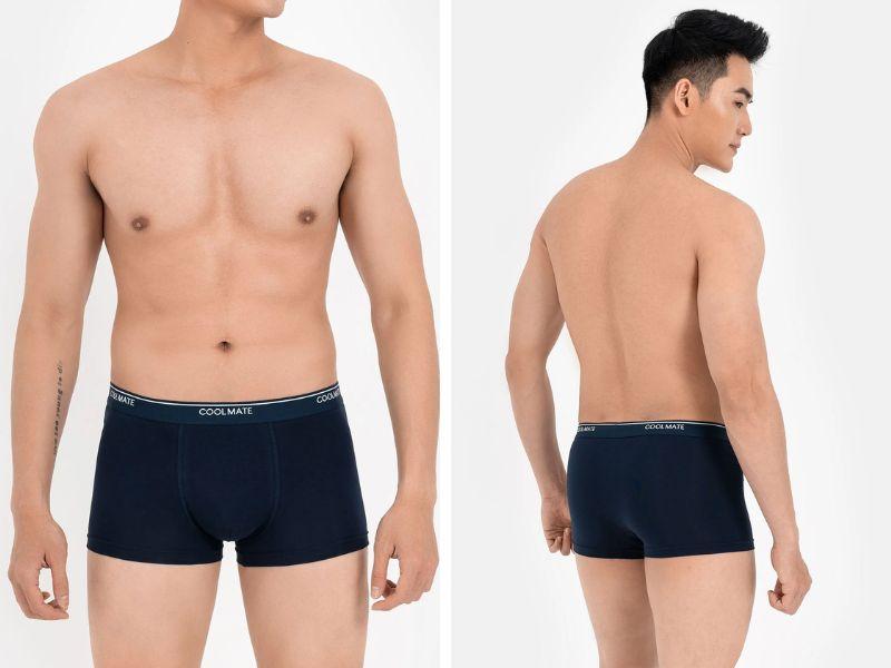 Combo 03 quần lót nam trunk Cotton Compact S2