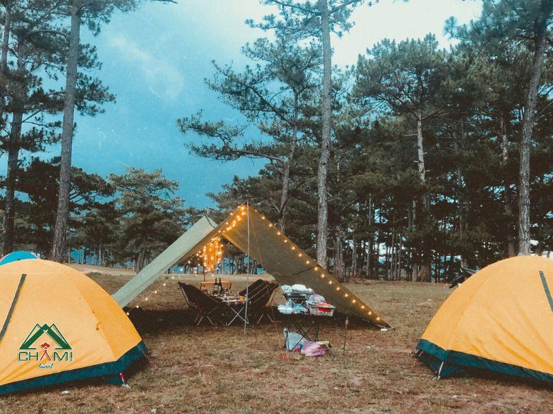 Dịch vụ cắm trại ở Đà Lạt CHẬM TOURIST