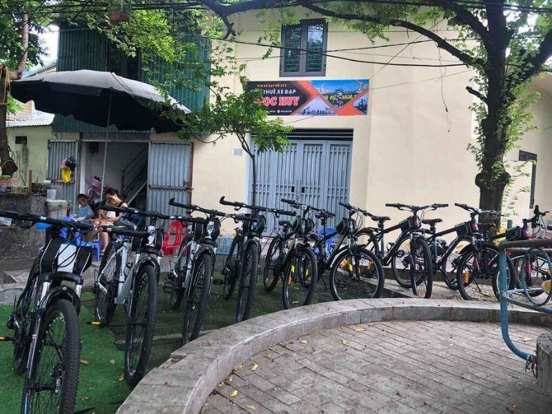 Cửa hàng xe đạp Ngọc Huy cho thuê xe đạp Hồ Tây