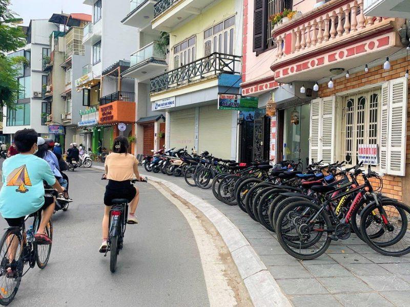 Gợi ý địa chỉ cho thuê xe đạp Hồ Tây tại Nguyễn Đình Thi