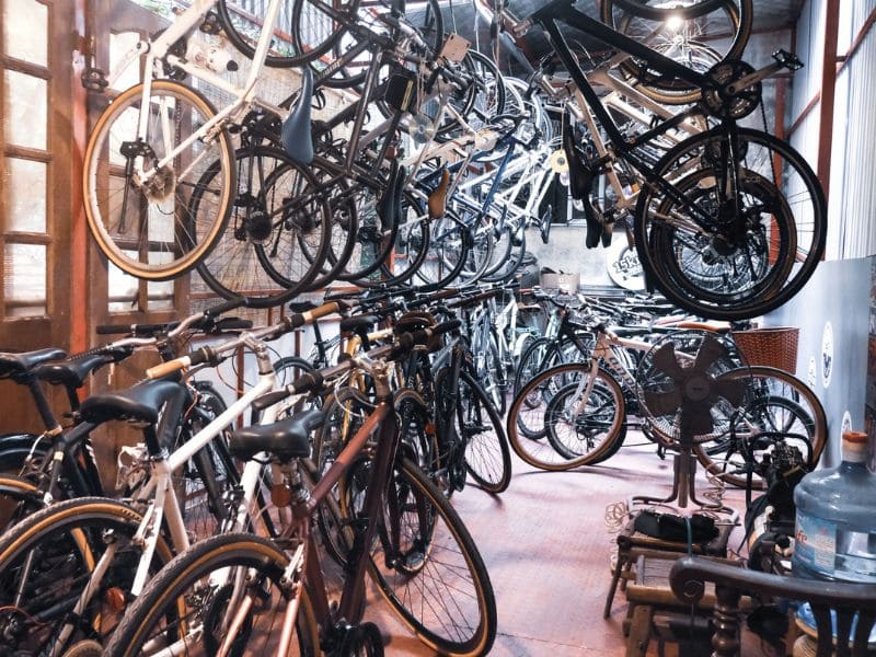 Địa chỉ cho thuê xe đạp Hà Nội tại Cầu Giấy