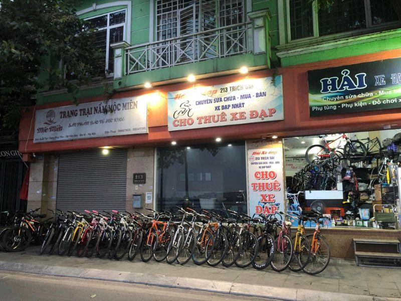 Thuê xe đạp Hồ Tây tại Hải xe đạp
