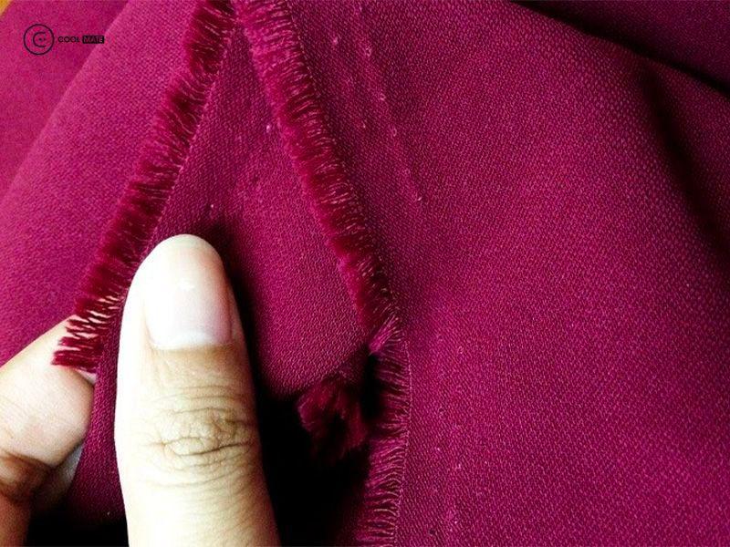 Vải tuyết mưa với khả năng đổi màu khi gặp nước