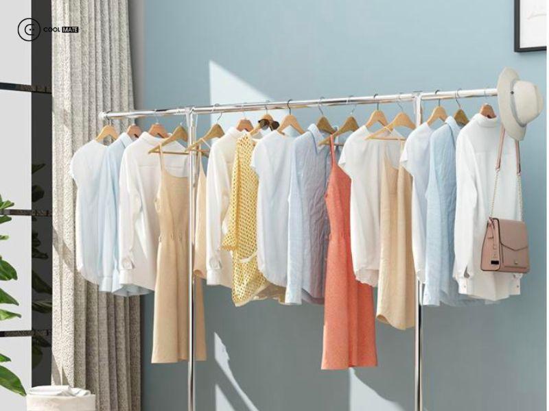 Ứng dụng vải tuyết mưa trong may mặc: áo thun, váy...