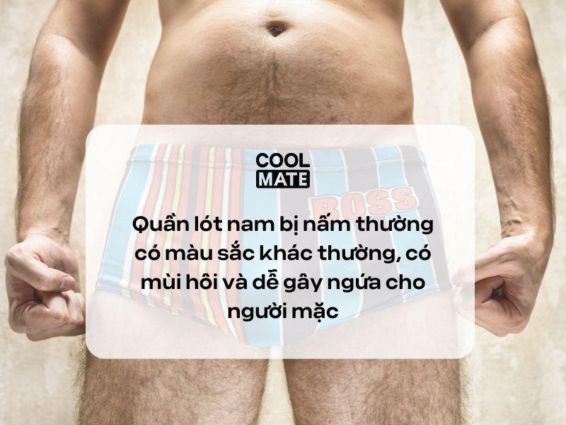 Dấu hiệu nhận biết quần lót bị nấm