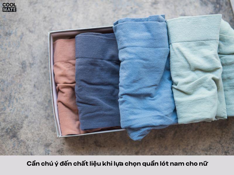 Hình ảnh minh họa: Chất liệu quần lót thoáng mát