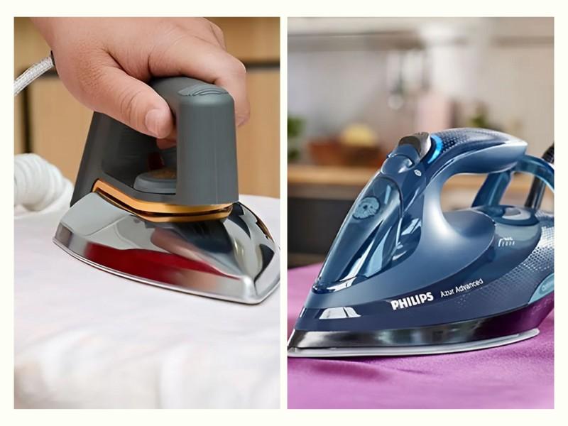Nhiệt độ cao từ bàn là giúp loại bỏ chữ, hình in trên áo nhanh gọn