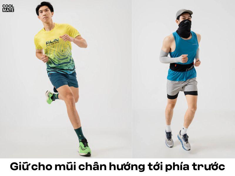 tư thế chạy bộ đúng cách