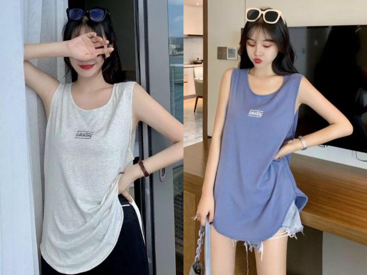 Một kiểu áo đơn giản nhưng mang đến cảm giác tự do và tự tin suốt cả ngày