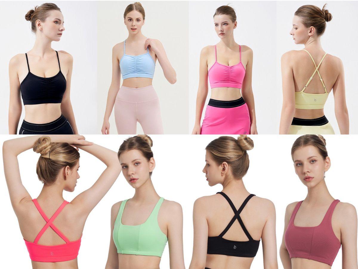 Chọn đúng kiểu dáng bra giúp bạn thoải mái, tự tin và giữ được phong độ suốt buổi tập