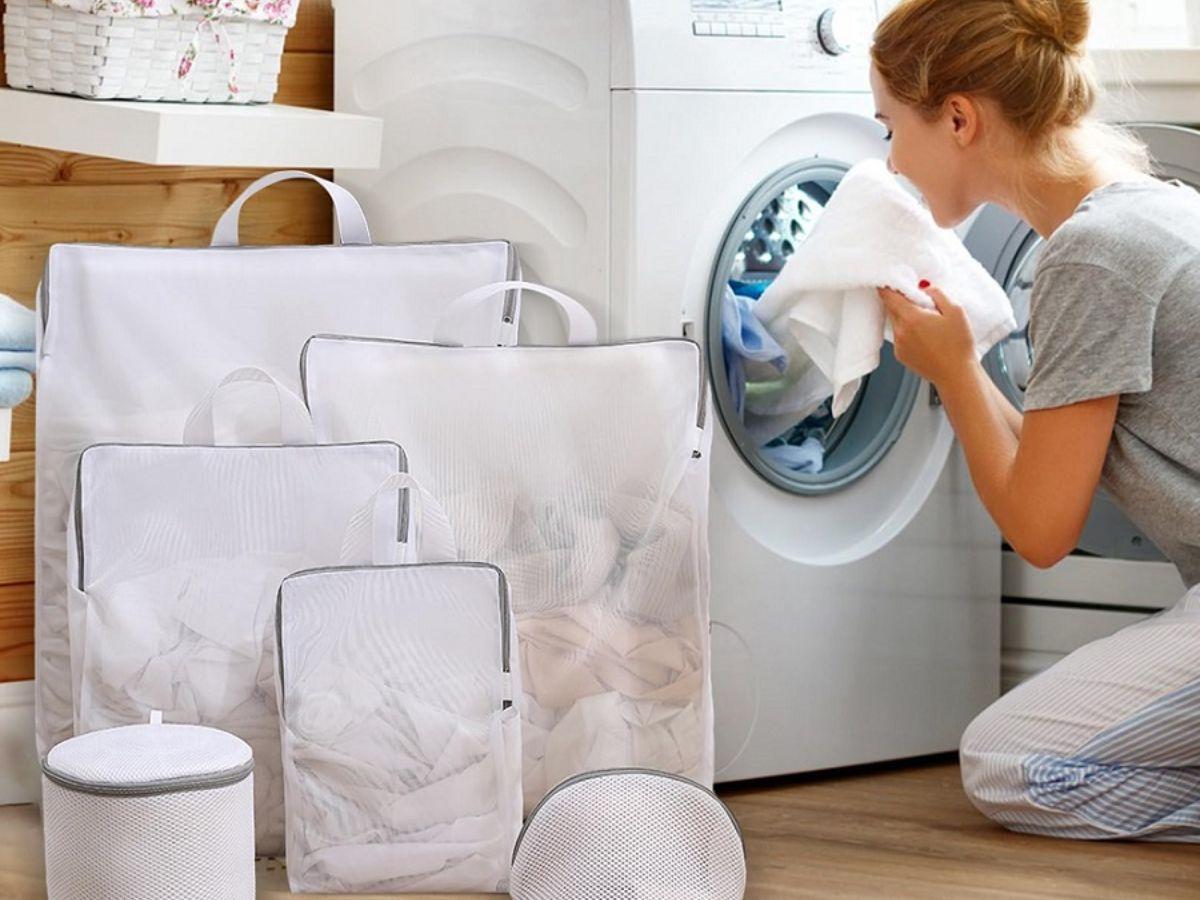Không thể thiếu túi giặt chuyên dụng