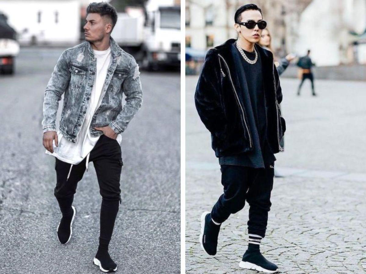 Phối Đồ Vời Giày Balenciaga Nam Cùng Áo Khoác