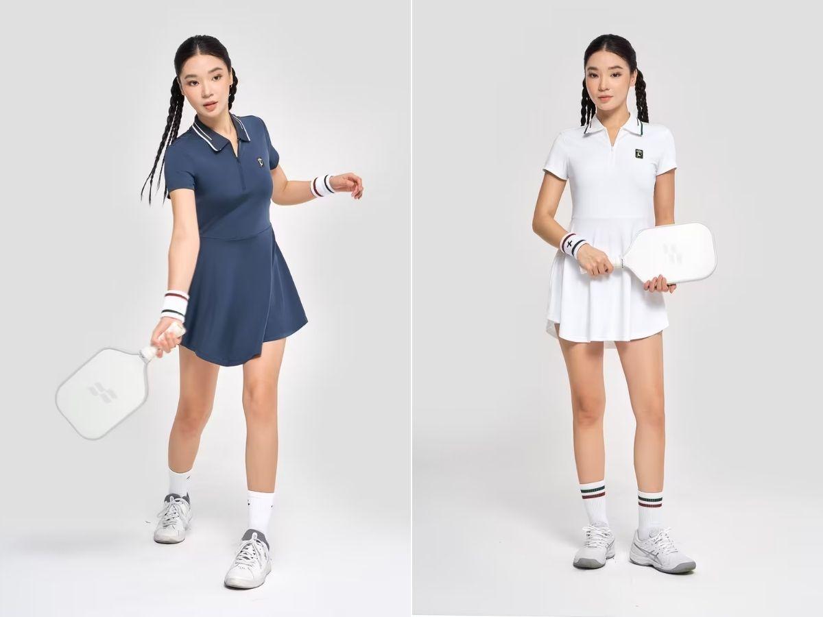 Váy Polo Pickleball Dink Shot là lựa chọn mang đến vẻ ngoài chỉn chu và chuyên nghiệp