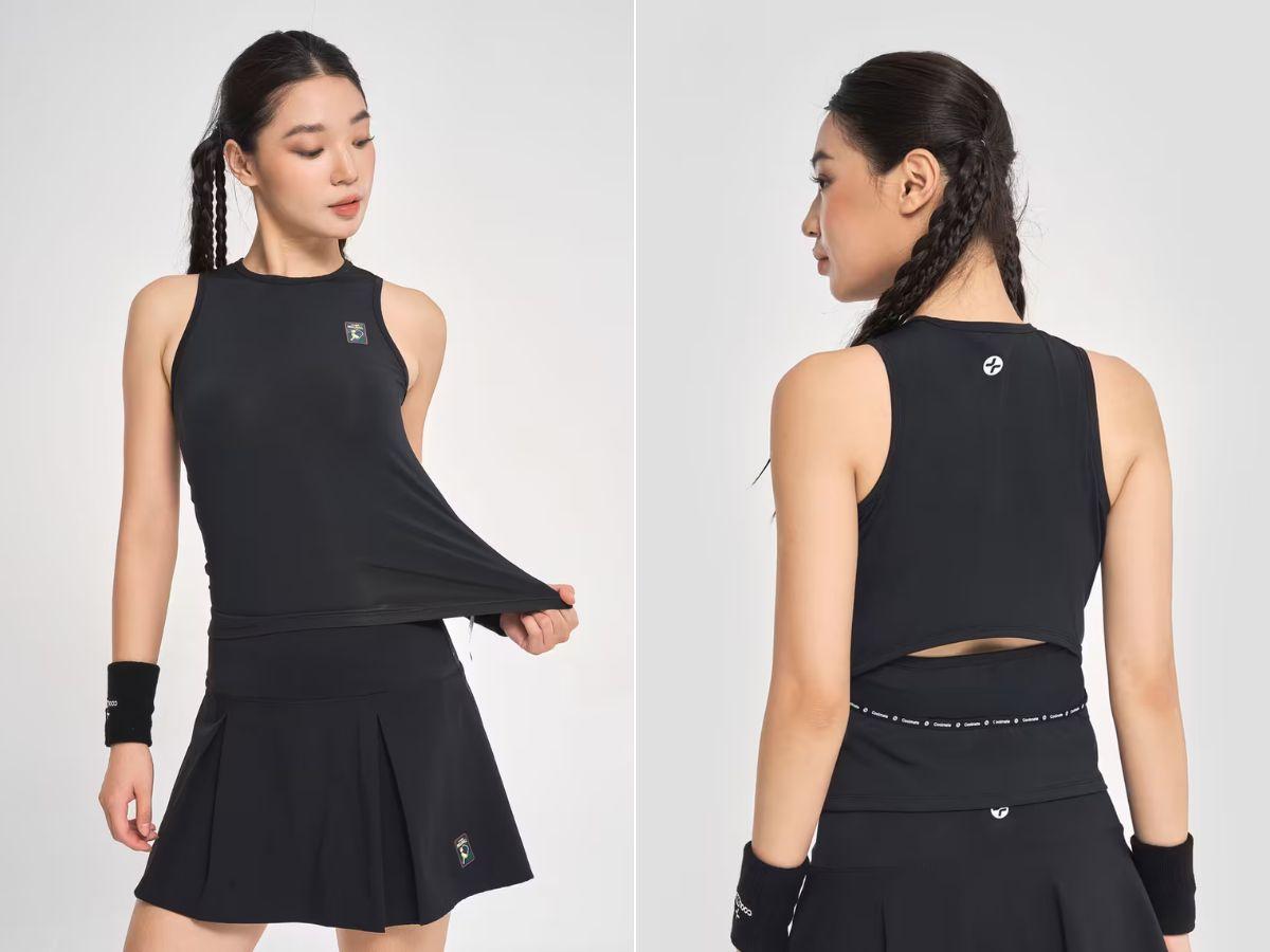 Áo Tanktop nữ Pickleball Smash Shot là mảnh ghép hoàn hảo cho mọi set đồ thi đấu