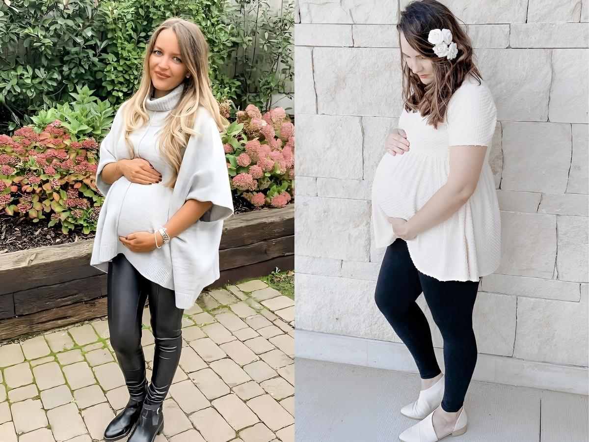 Các kiểu áo dáng suông khác phối cùng quần legging
