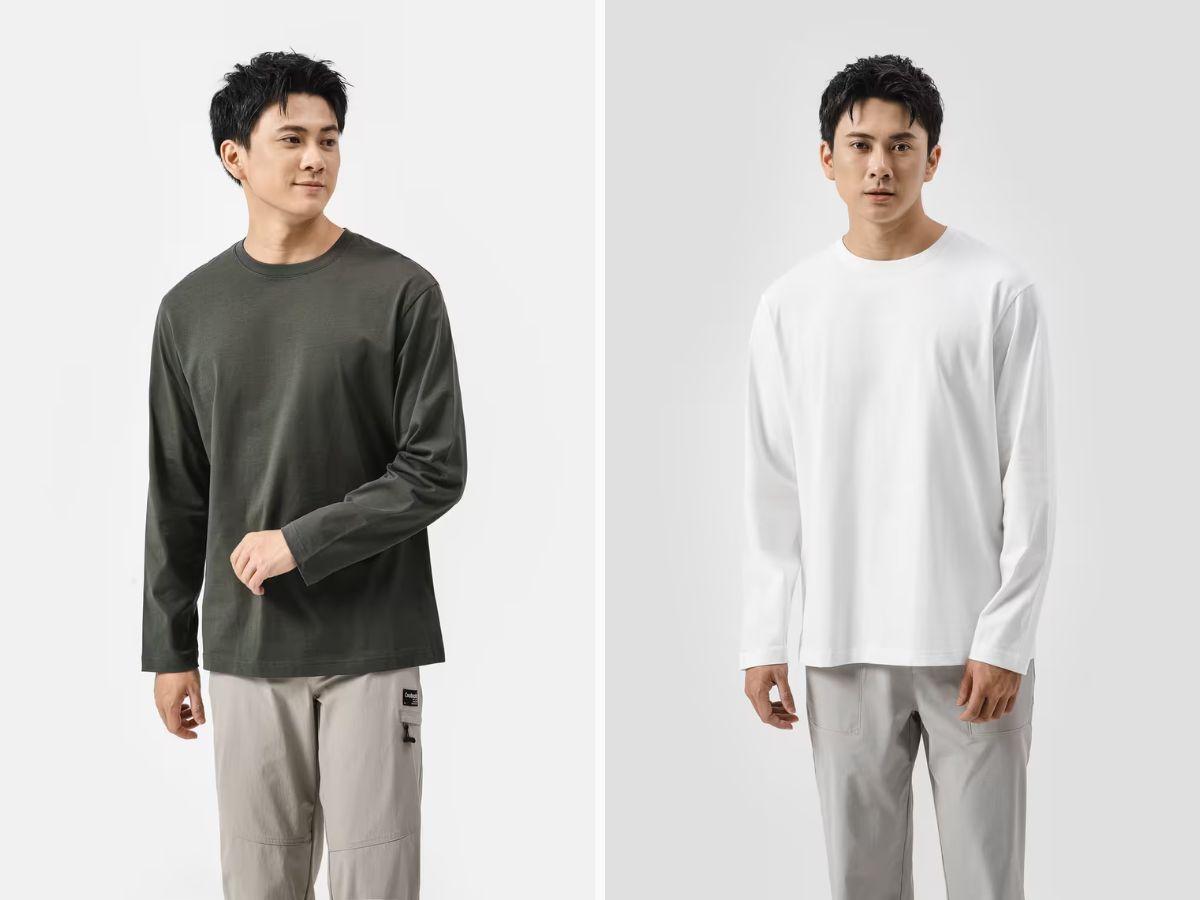 Sản phẩm Áo thun dài tay 100% Cotton Relax fit