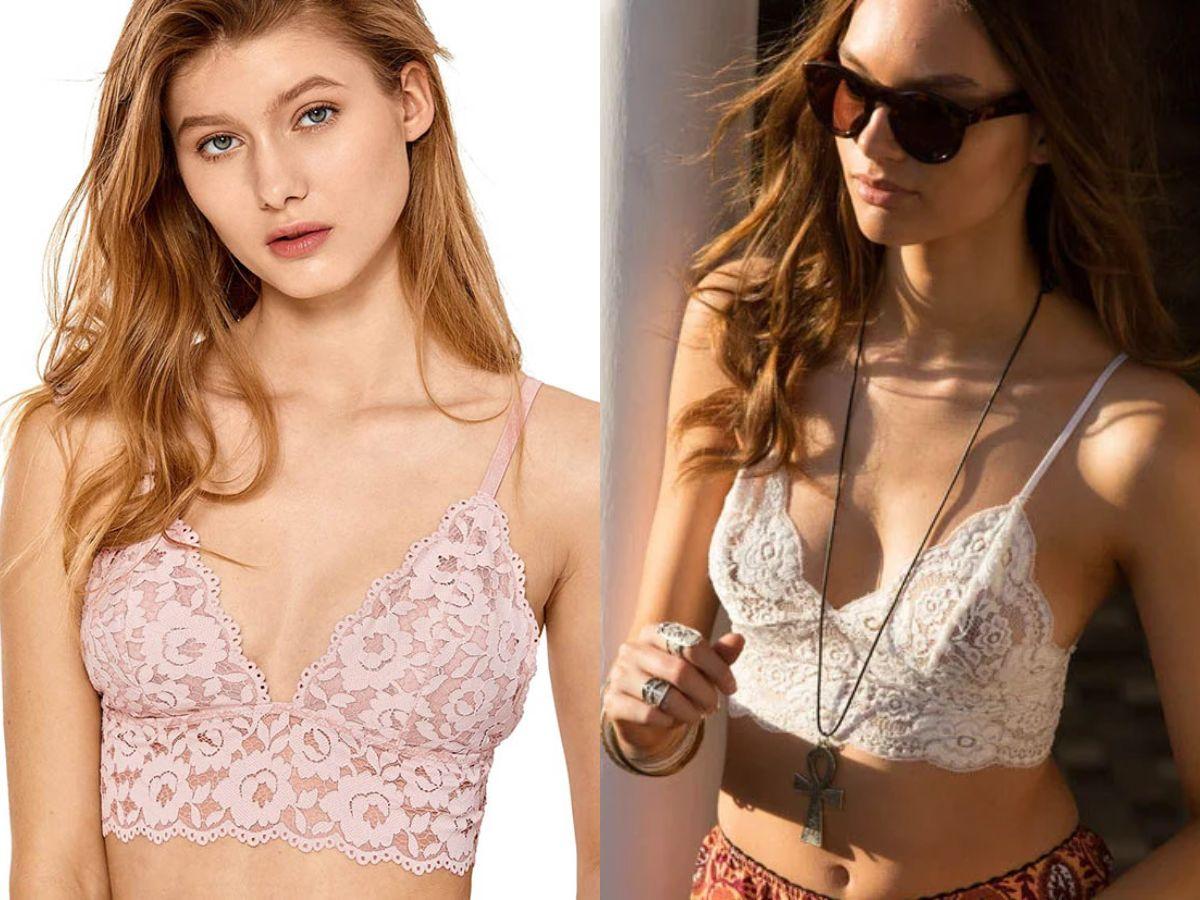 Bralette lý tưởng để phối cùng các kiểu áo mỏng, cổ sâu hoặc xuyên thấu