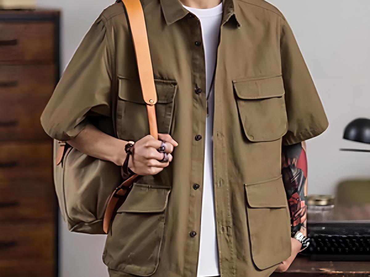 Linh hồn của phong cách military nằm ở chất liệu