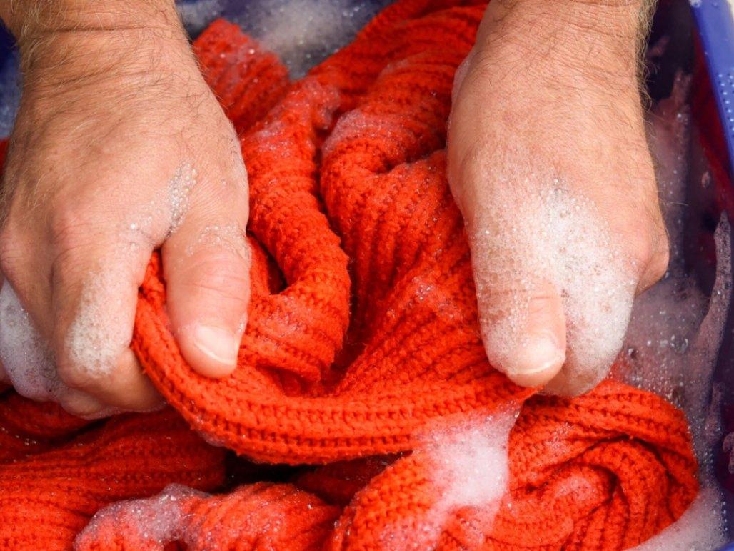 cách giặt vải len lông cừu