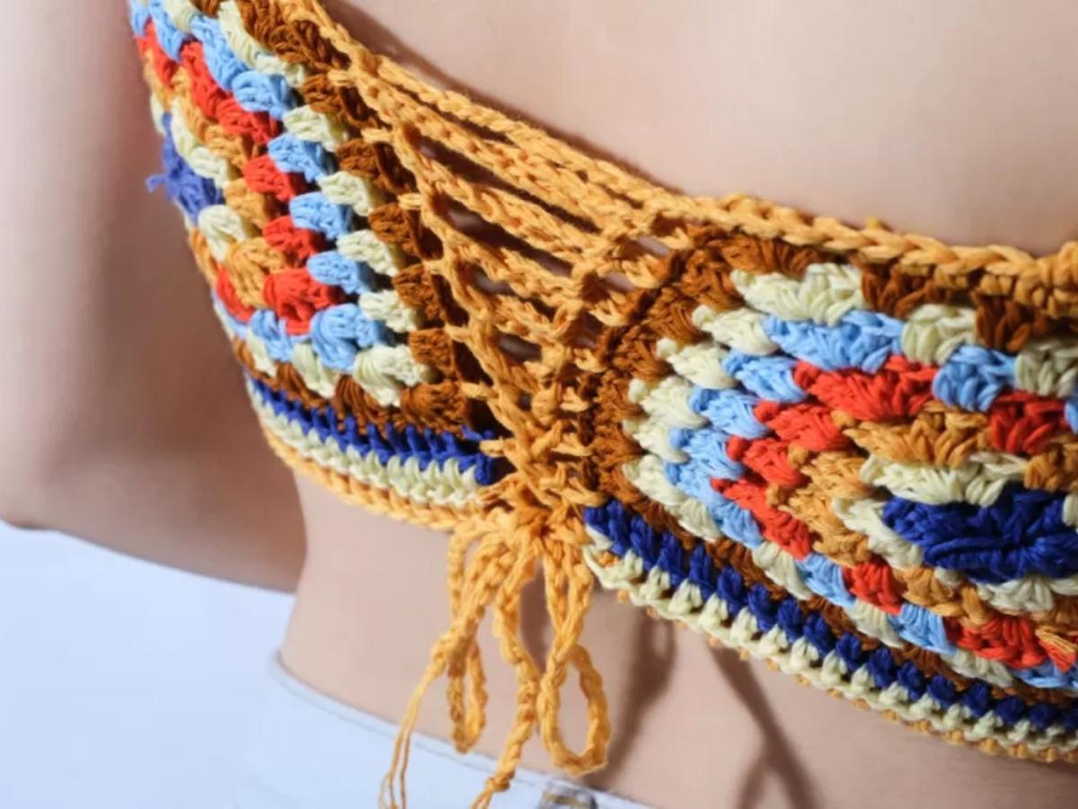 Hoàn thiện áo bra len bằng 3 bước cơ bản